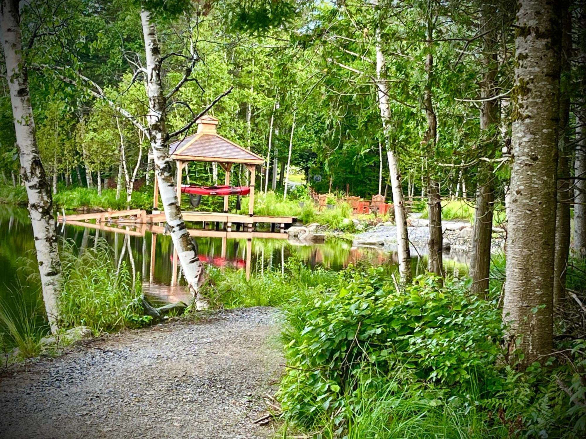 Villa Domaine Gagnon Saint-Sébastien Exterior foto